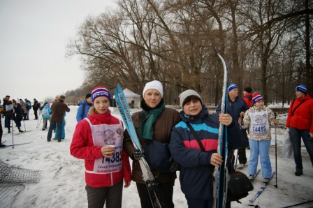 лыжня России 2014